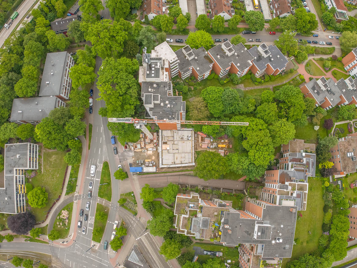 EDGE Bremen an der Leher Heerstraße im städtischen Umfeld