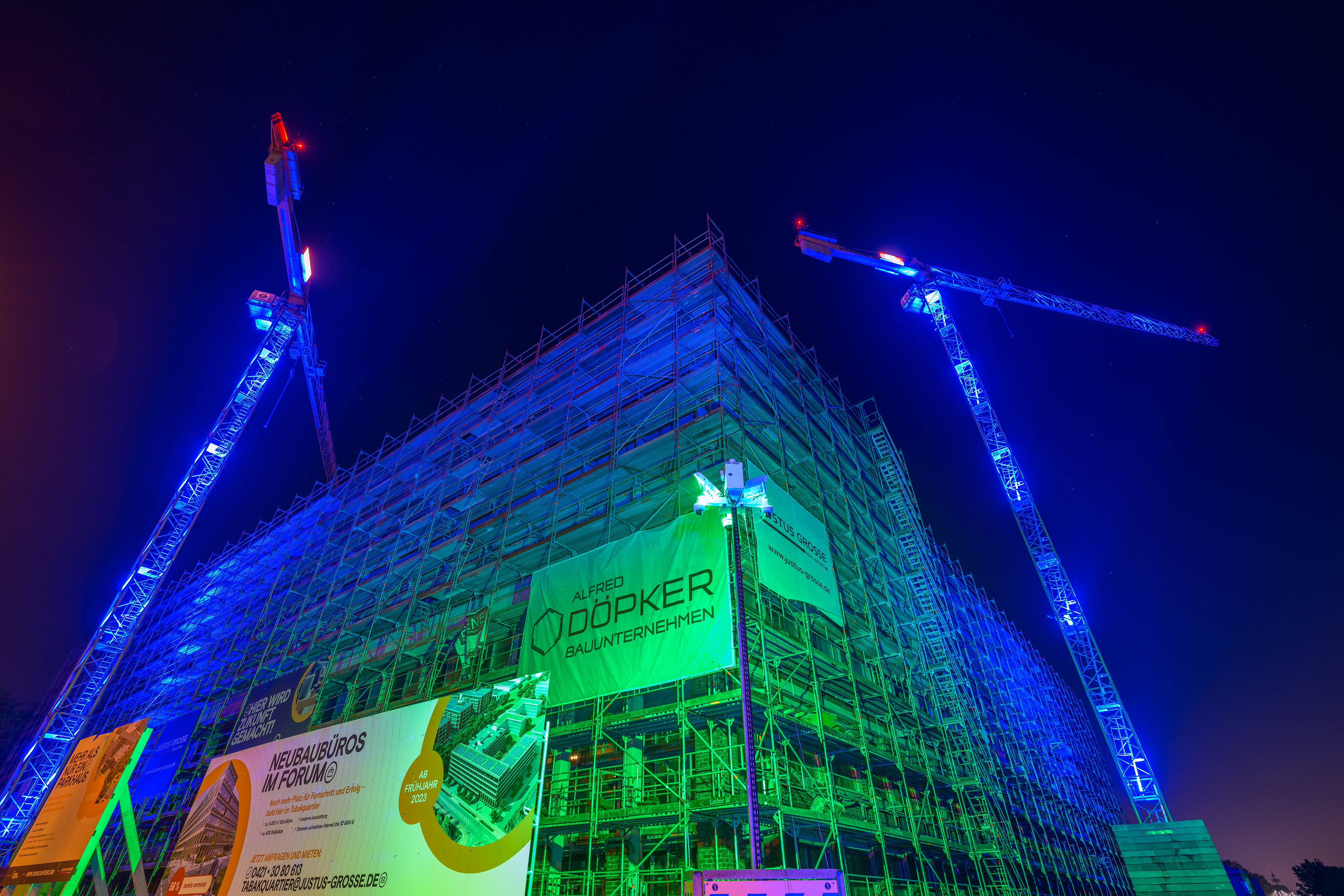 Tabakquartier - Forum - Nacht