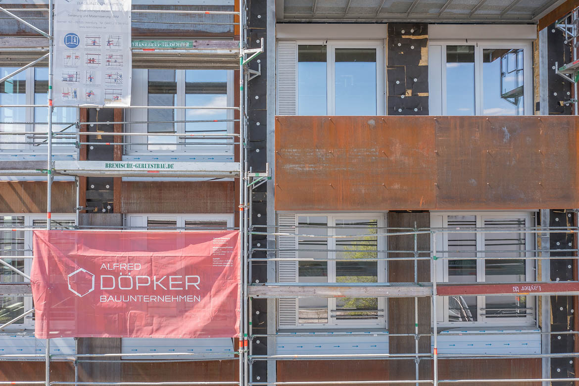 Döpker Baustelle am Lighthouse im Tabakquartier