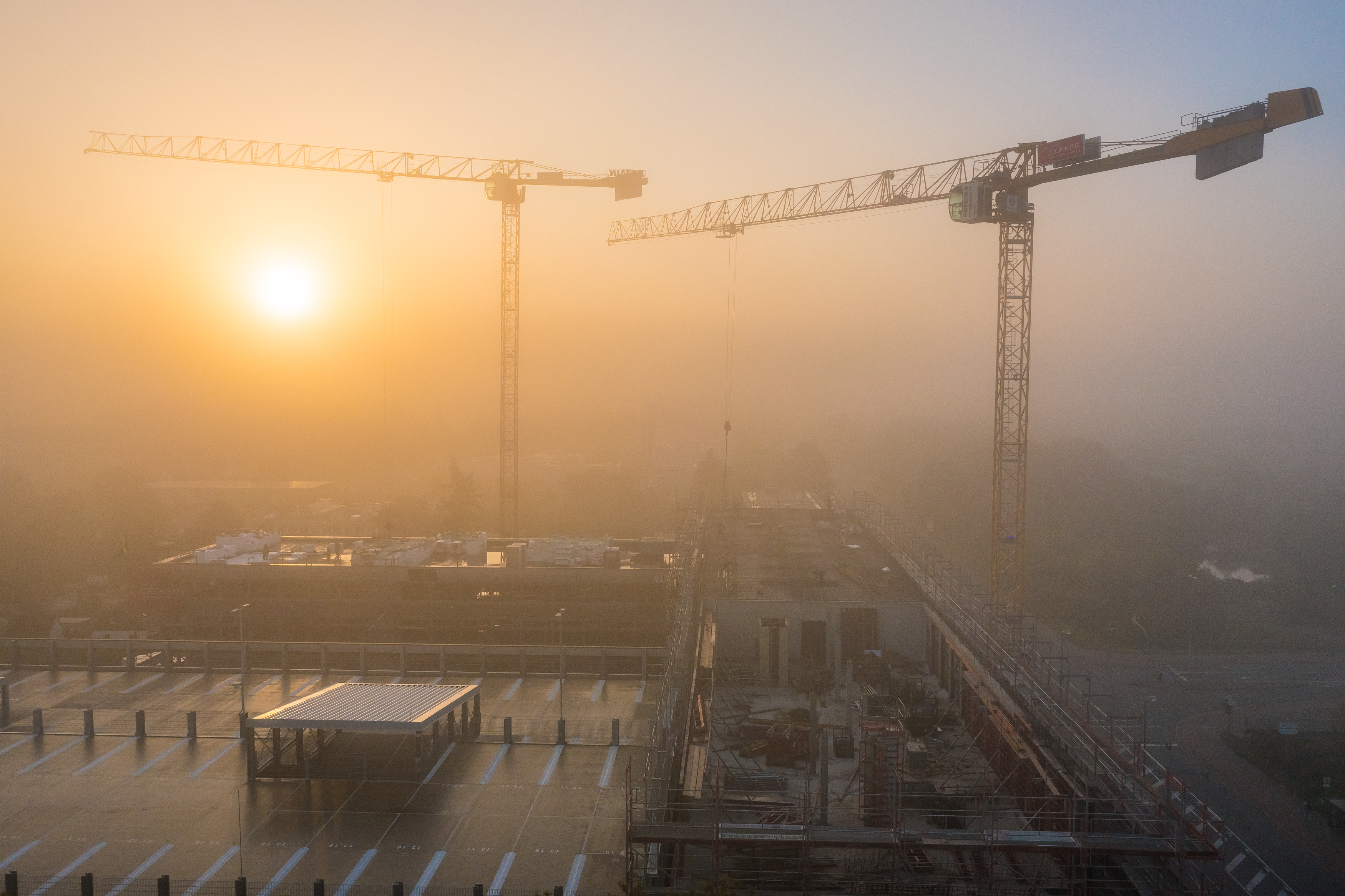 Tabakquartier - Forum - im Morgenlicht