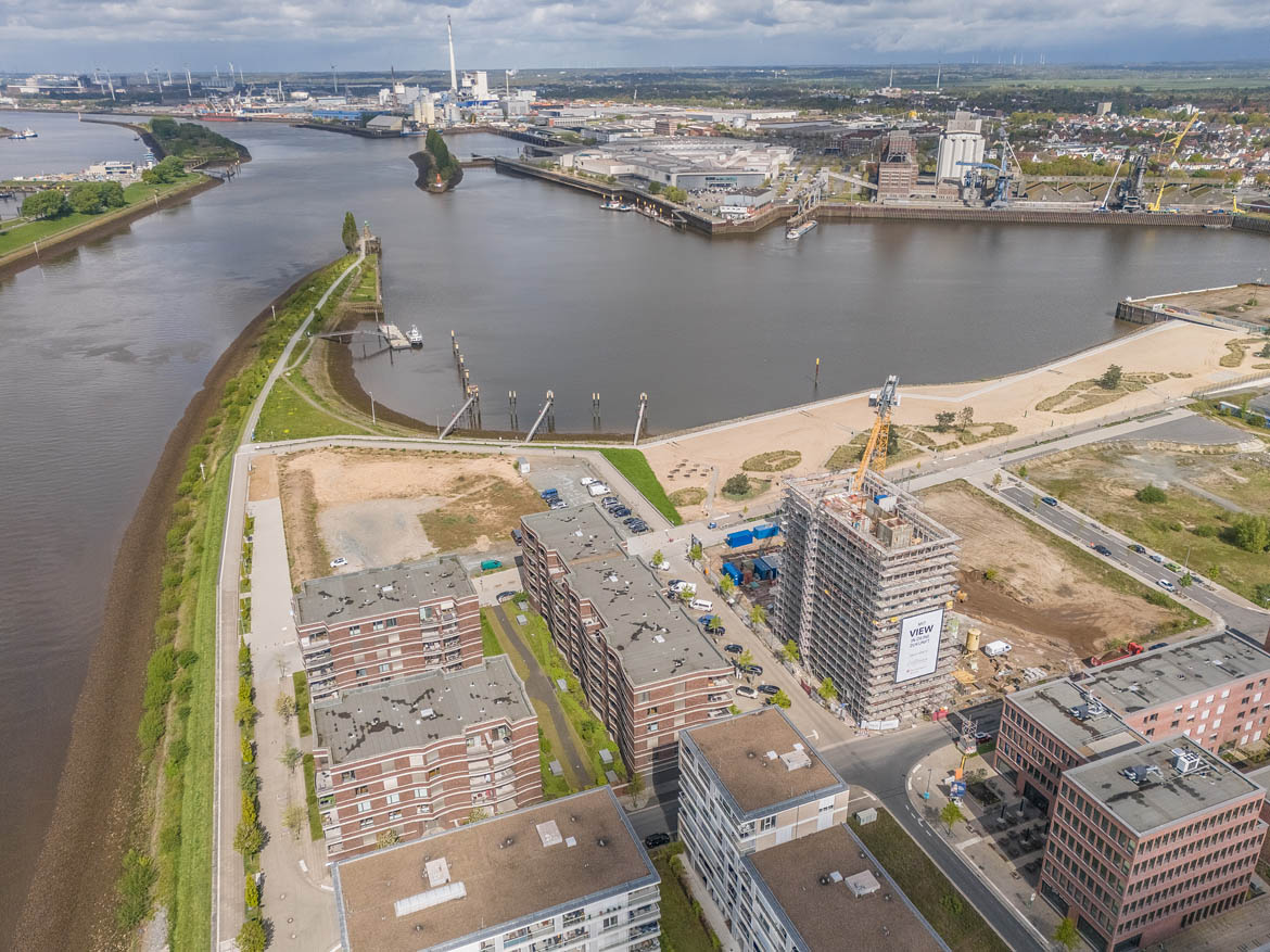 Das View in der Überseestadt – schlüsselfertig umgesetzt von Bauunternehmen Döpker