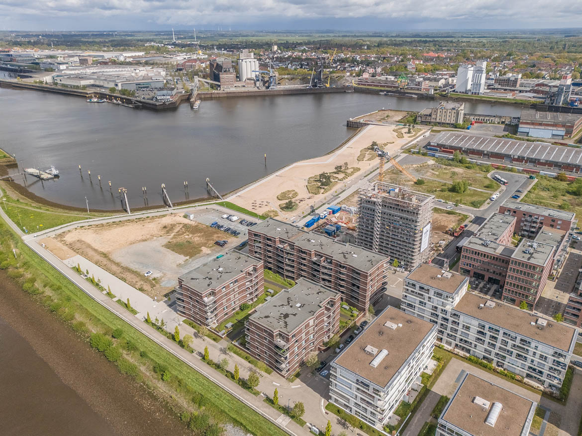 Das View in der Überseestadt – schlüsselfertig umgesetzt von Bauunternehmen Döpker