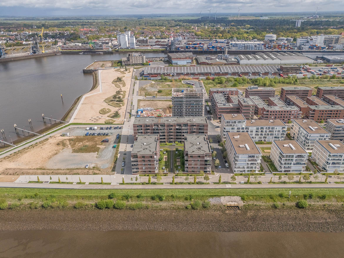 Das View in der Überseestadt – schlüsselfertig umgesetzt von Bauunternehmen Döpker