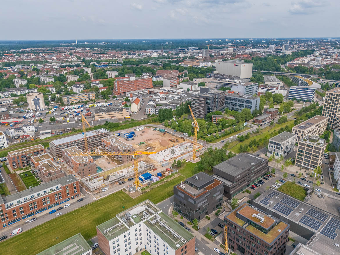 Ein Döpker-Bauprojekt in der Überseestadt: das Kaffeequartier