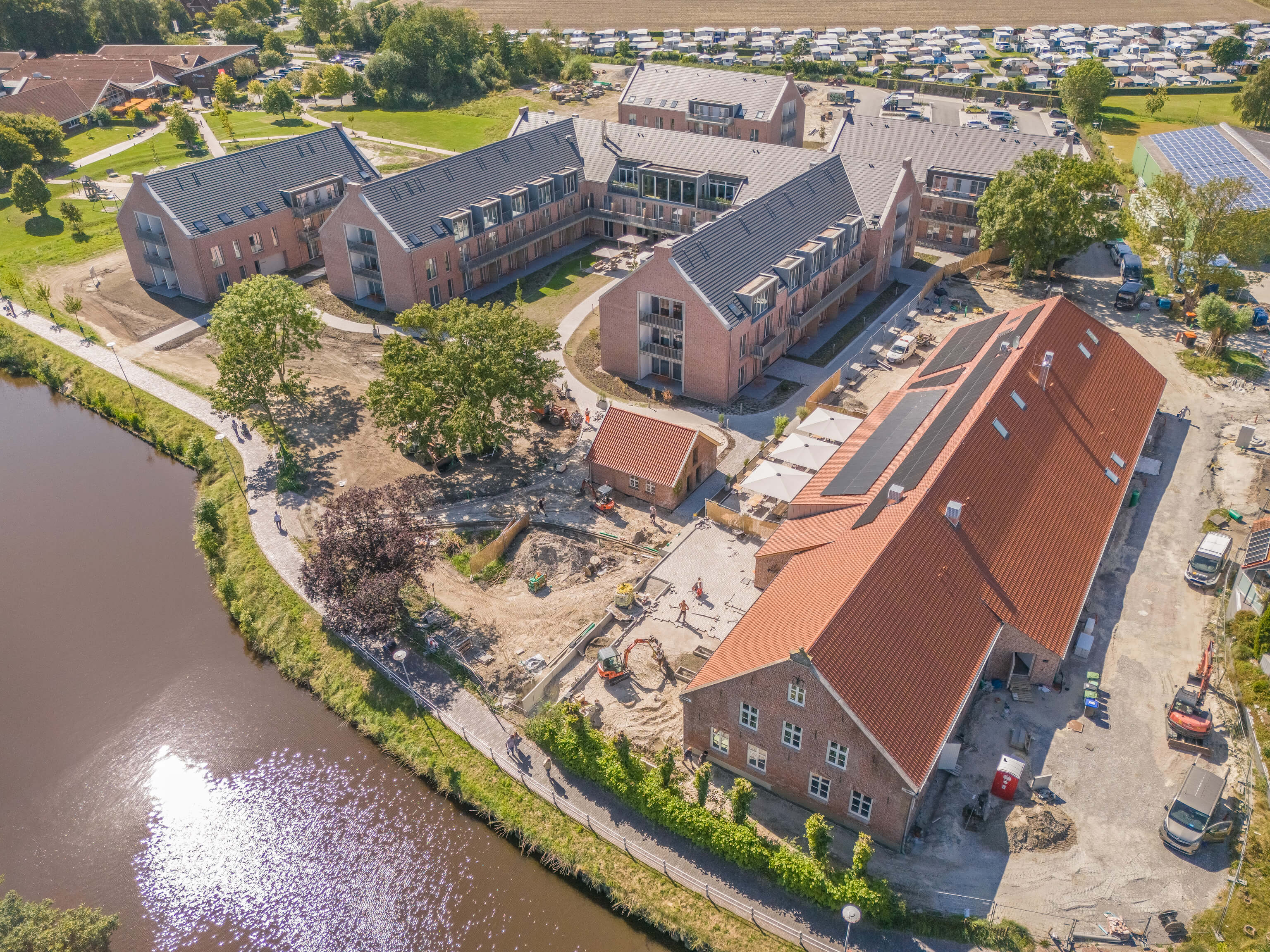 Referenz Neubau einer Hotelanlage in Carolinensiel