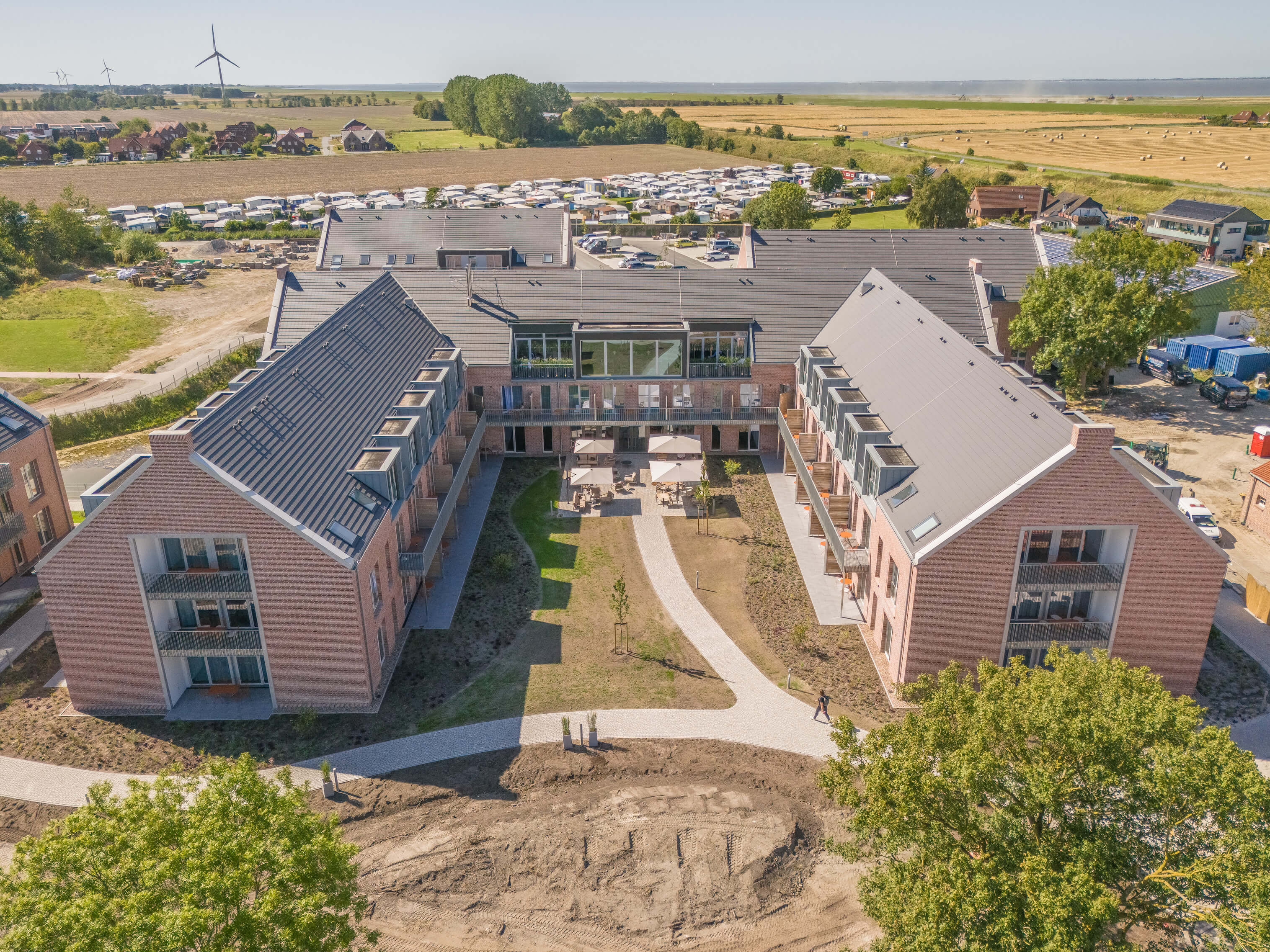 Referenz Neubau einer Hotelanlage in Carolinensiel