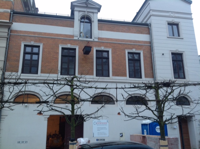 Sanierung: historische Remise in Bremen