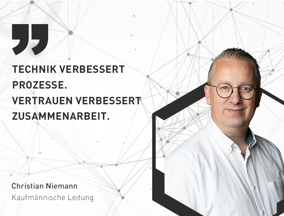 Bauen für die Zukunft:</br>Vertrauen bleibt die wichtigste Ressource.