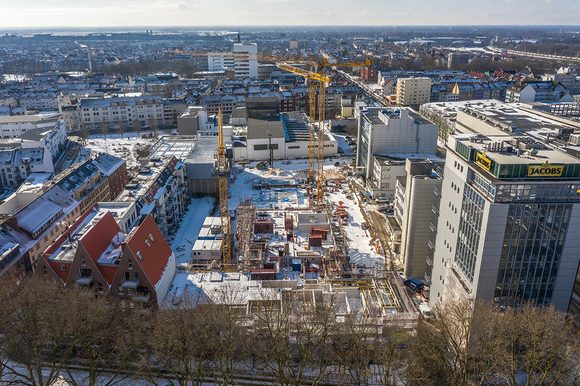 WeserHöfe: Mehr Wohnraum am Wasser