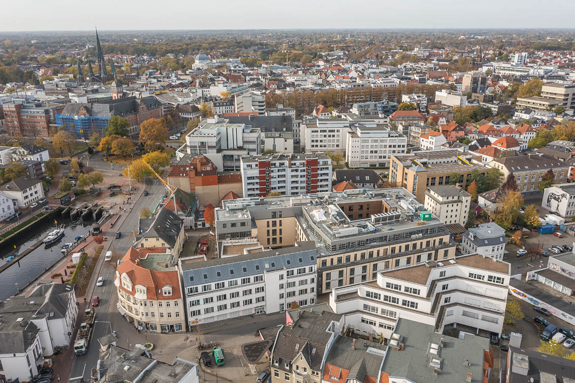 November-Ansichten vom Projekt Drei Höfe