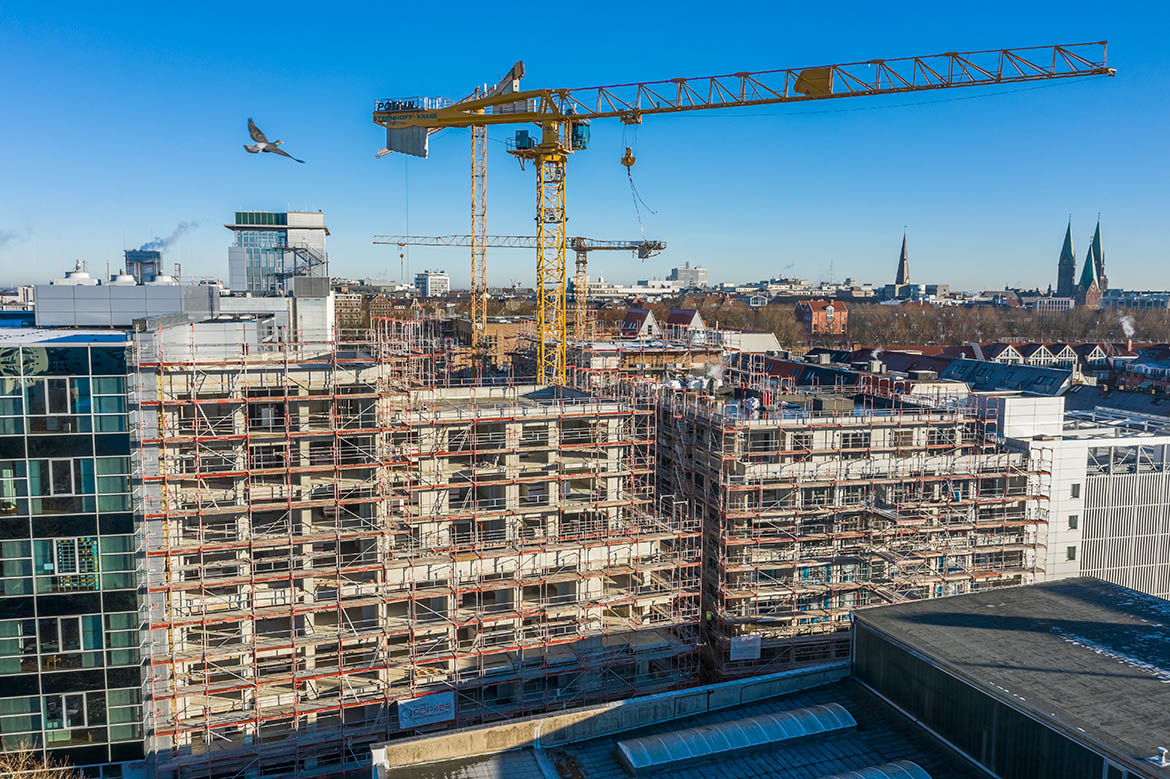 Wegweisend für die Alte Neustadt: die WeserHöfe