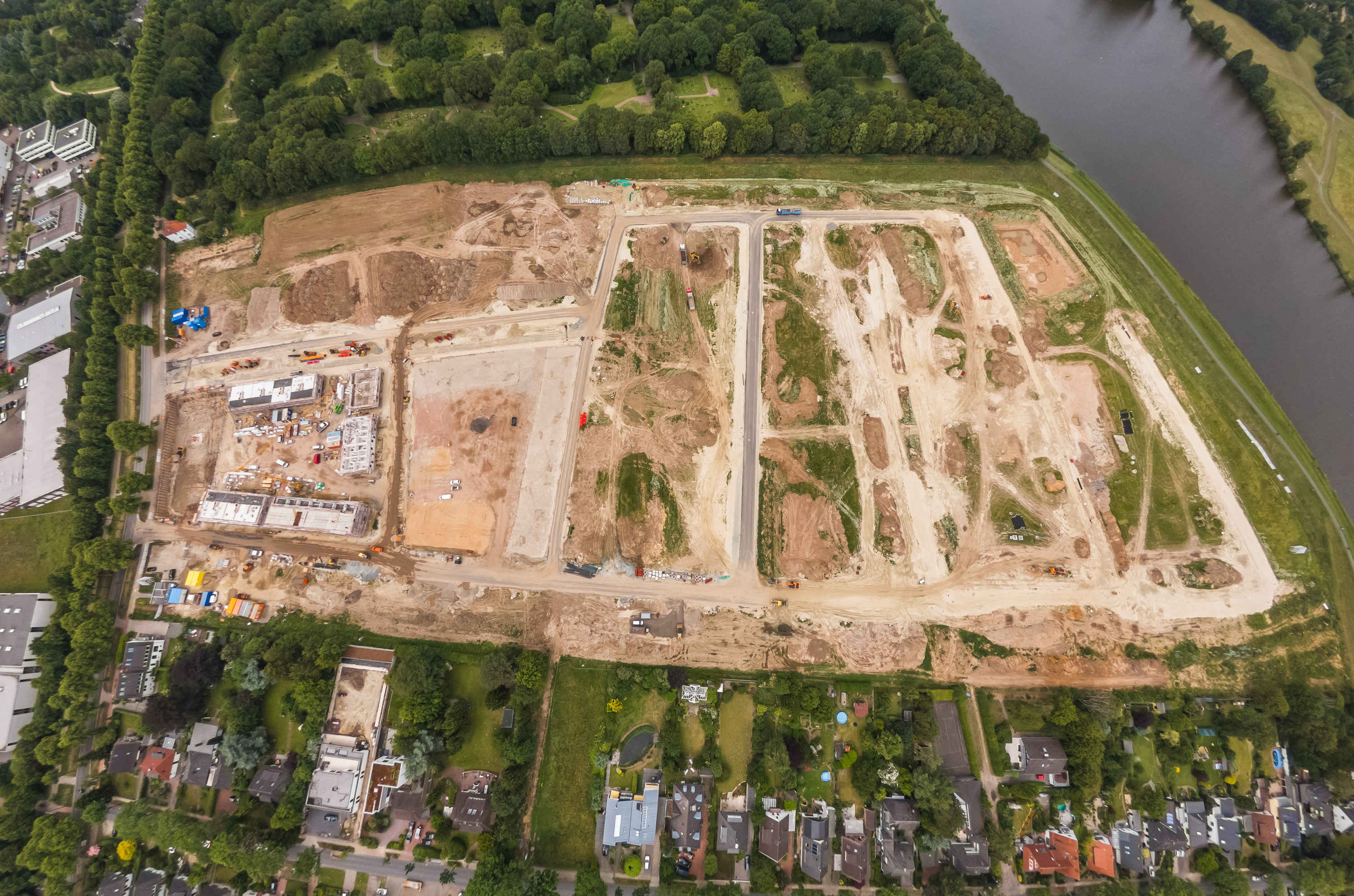 Baustelle Gartenstadt Werdersee