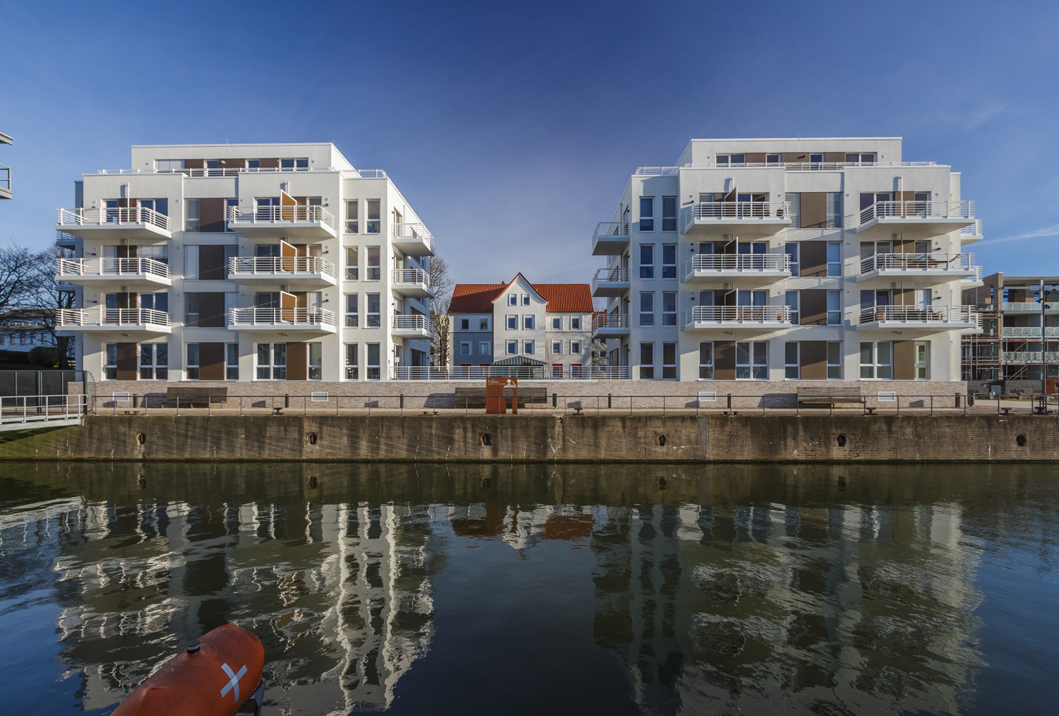 Bremerhaven: Die ‚Wasserhäuser‘ sind vom Stapel