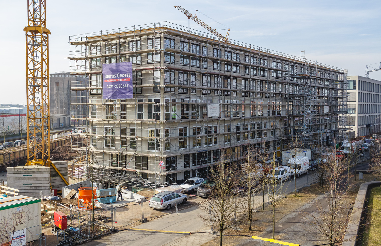 Richtfest: Bürogebäude Parkkontor 2 + 3