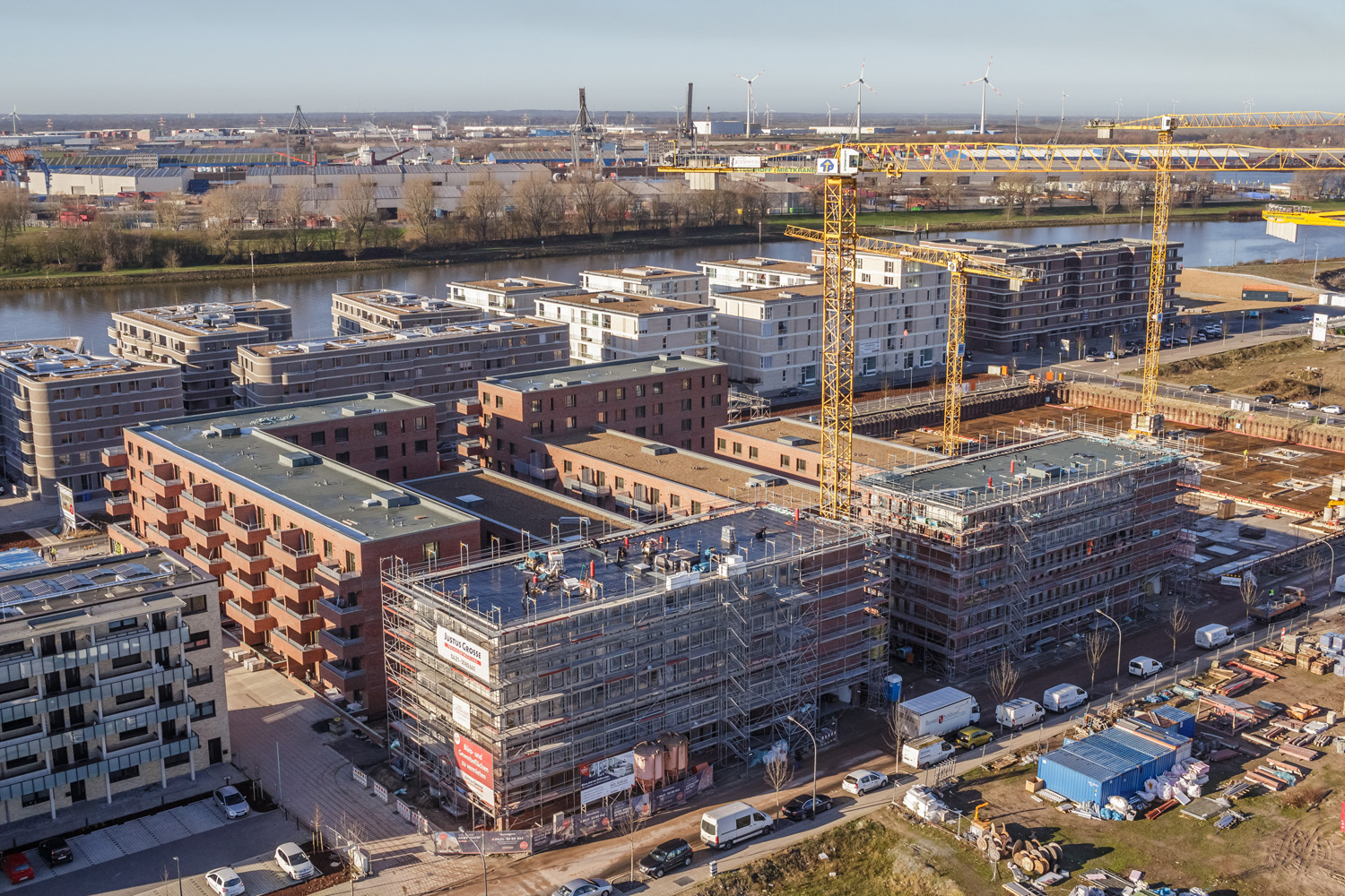 Bunter Wohnraum für Bremen: Überseegärten und BlauHaus