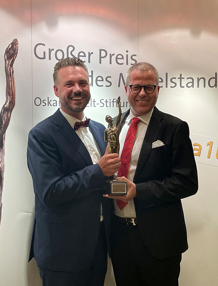 Stolz, Hingabe und Engagement – Döpker gewinnt „Großen Preis des Mittelstandes“